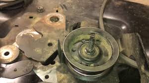 How to restorish a junkyard craftsman riding lawnmower 42 cutting deck, amazing. Craftsman Mower Deck Will Not Disengage Youtube