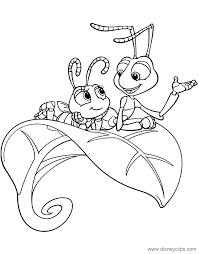 Atta standing with crossed arms pdf link. A Bug S Life Coloring Pages 2 Disneyclips Com