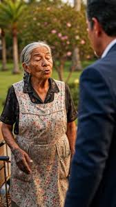 La vieja que juntaba cartón sólo pidió un vaso de agua frente a la mansión… nadie  imaginó que el dueño iba a temblar apenas escuchó su voz. Todos la vieron  como una