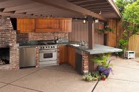 an outdoor kitchen in tallahassee