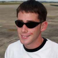 Portrait: US Army (USA) STAFF Sergeant (SSG) Pete White, a member of the  USA Golden Knights Parachute Team