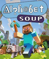 Your march alphabet stock images are ready. Alphabet Soup The March Of Minecraft Words Pictures
