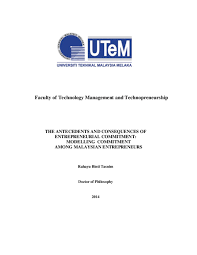 Here are all the possible meanings and translations of the word consequence. Pdf The Antecedents And Consequences Of Entrepreneurial Commitment Modelling Commitment Among Malaysian Entrepreneurs Dr Rahayu Tasnim Academia Edu