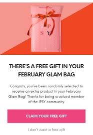 Get the best deal for ipsy makeup bags & cases from the largest online selection at ebay.com. Anyone Else Get This Free Gift Offer From Ipsy Beautyboxes