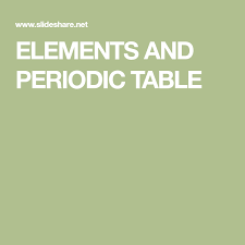Elements And Periodic Table Electron Configuration Covalent Bonding Oxidation State