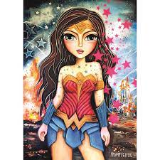 1000 piece puzzle : Wonder Woman - Romi Lerda - Special Edition - Magnolia  - Puzzle Boulevard
