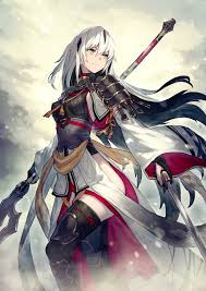 Nagao Kagetora Lancer Fate Grand Order Anime Warrior Girl Anime Warrior Anime