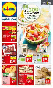 catalogue lidl si bon si bio du 29 07 2020 au 4 08 2020 viande bio faux filet lidl