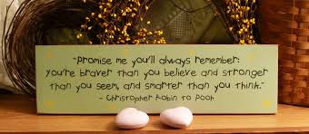 We asked for your favorite, most quotable winnie the pooh quotes and you answered! Quotes About Stronger Than You Think 36 Quotes