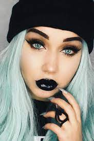 How To Wear Black Lipstick And Not Look Like A Goth Black Lipstick Makeup Black Lipstick Black Lipstick Look