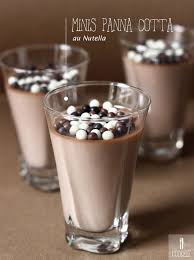 Minis Panna Cotta Au Nutella Cookeez Recette Nutella Recette Recette Chocolat Nutella