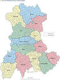 Carte atlas d'auvergne le volcanisme de l'auvergne la géologie de l'auvergne l'hydrologie de l'auvergne la chaîne des puys en auvergne. Cartograf Fr Les Regions De France L Auvergne