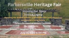 Parkersville Heritage Fair