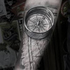 Nautical star tattoos are beautiful with a perfect location. Nautical Compass Map Best Tattoo Ideas For Men Women