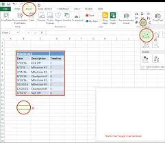 Obviously excel is not the best software to create a timeline, you can do this directly main part of my question is how to have several milestones at the same date. Excel Timeline Tutorial Free Template Export To Ppt