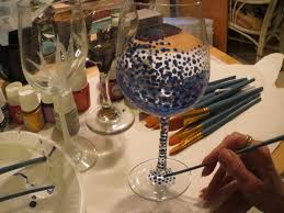 Remove any labels or stickers from the foot of each wine glass, then clean the area that will. How To Decorate Wine Glasses With Paint Quora