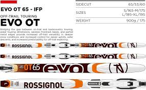 Rossignol Evo Ot 65 Ifp Positrack Xc Skis W Control Step In Bindings