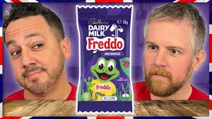 Americans Try BRITISH Cadbury Freddo & More FIRST TIME!