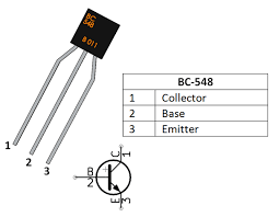 bc548 transistor pinout equivalent working as amplifier