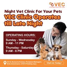 VEC Veterinary Clinic Kota Damansara PJ | Cats, Dogs Friendly | Night Vet