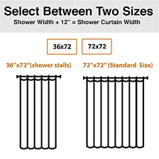 Standard Shower Curtain Size Plus