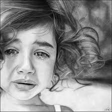 The term drawing is applied to works that differ greatly in style and technique. 18 Baby Realistic Drawings Image