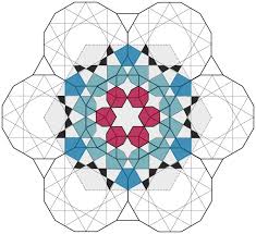Islamic Designers Used The Full Range Of Archimedean Tilings Comprised Of Simple Polygons First Discovered By Th Islamic Patterns Islamic Pattern Pattern Art