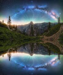 Galactic” a Milky Way panorama over Yosemite national park. Photo by:  @dereksturmanphotography [IG]