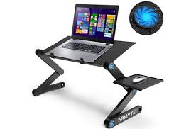 Top 10 Best Adjustable Laptop Stands For Desk Bed Reviews In 2019 Portable Laptop Desk Laptop Desk Stand Laptop Stand