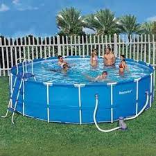 Sears has pool vacuums that cleanse the waters automatically, so you can spend more time enjoying the sunshine and less time cleaning out filters. Sears Sears Canada Frame Pool Pool Family Pool