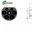 IEC62196 Type 2 Male EV Charging Connector for Charging ...
