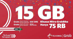 Tembak xl atau tembak paket xl ini bisa di akses dimanapun atau kapan pun anda berada karena tembak paket ini diberikan secara gratis dan tidak dipungut biaya alias rp.0. Paket Internet Telkomsel Grab 15gb 75rb