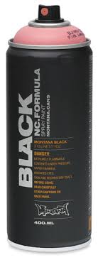 montana black spray paints