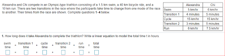 Sprint olympic half iron ironman: Answered Alexandra And Chi Compete In An Bartleby
