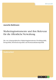 Check spelling or type a new query. Marketinginstrumente Und Ihre Relevanz Fur Die Offentliche Verwaltung Die Vier Absatzpolitischen Marketinginstrumente Produktpolitik Preispolitik Distributionspolitik Und Kommunikationspolitik Dahlmann Jeanette Amazon De Bucher
