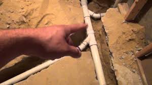 Do not concrete the area surrounding the shower drain. Basement Bathroom Rough In Plumbing Tour Youtube