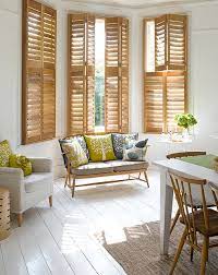 White With Shutters Interior Design White Wooden Floor Home