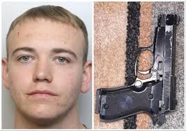 Dangerous' gun-toting thug chased revellers through Leeds city centre armed  with a pistol