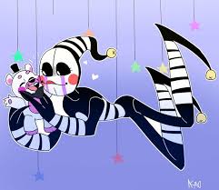 Puppet And Helpy Fnaf Anime Fnaf Fnaf Art