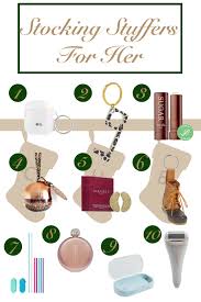 Stocking stuffers are proof that good things come in small packages. Holiday Gift Guide Stocking Stuffers For Her Caitlin Houston