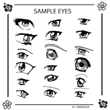 Just a quick tutorial featuring 4 different types of anime eyes for male and diabolik lovers realistic eye drawing manga drawing drawing techniques drawing tips drawing reference drawing ideas cool animes how. Sample Anime Eyes By Xxrioxx On Deviantart