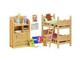 Sylvanian Families Children S Bedroom Set By Epoch 26 95 Childrens Bedroom Furniture Kids Bedroom Furniture Childrens Bedroom Furniture Sets