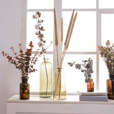 Mit Den Vasen Geht Es Hoch Hinaus Trockenblumen Herbst Herbstdeko Vasen Depot Trockenblumen Dekoration Vase