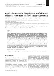 Little teen club / rules and main / webcam teen videos. Pdf Application Of Conductive Polymers Scaffolds And Electrical Stimulation For Nerve Tissue Engineering