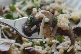 This mushroom couscous is deliciously savory, but also has the bright flavors of fresh herbs and lemon. Israeli Couscous Mushroom Salad With Lemony Vinaigrette Unwritten Recipes