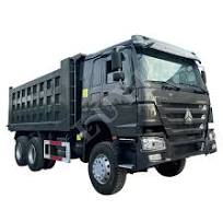 [Hot Item] Sinotruck HOWO Dump Truck Tractor 6X4 Black Color 10 Wheels 371 Horsepower 25 Cbm Euro 2/5/6 Use to Urban Construction Muck Transportation