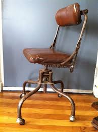 Vintage 1940 1950 S Domore Do More Doctor Etsy Leather Swivel Chair Chair Swivel Chair