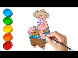 Next, draw the guidelines for the top of patrick's head, and then draw the lines for his arms, and then draw spongebob's legs. How To Draw Patrick Star Step By Step Spongebob Drawing Character Myhobbyclass Com