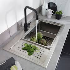 Cuve A Encastrer Cobalt Castorama Evier Cuisine Inox Petite Cuisine Moderne Eviers Cuisine