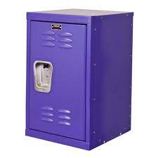 They're small and convenient, making them easy to move and reorganize. Kids Purple Mini Locker 15 D X 15 W X 24 H Mudroom Storage